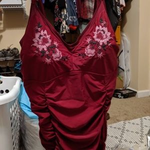 Red swimsuit size 3.